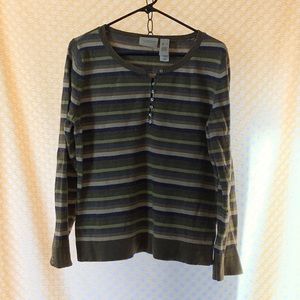 Liz Claiborne-Sweater-Large-Multicolored